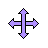 Taro Milktea Cursors - Move4.cur