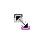 asexual Diagonal Resize 1.cur Preview
