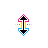 pansexual Vertical Resize.cur Preview