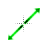 Energetic green diagnoal resize 2.cur Preview