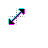 Neon Gamer Y9P Diagonal Resize 2.cur Preview