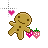 Ginger Bread Man.cur Preview