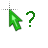 green glass cursor.cur Preview