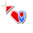 Red heart pulse location select.ani