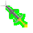 Green Glow GodSword.cur Preview