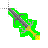 Green Glow GodSword.cur