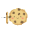 Kawaii Cookie - Text Select.cur Preview