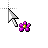 XP Normal (Magenta Flower).cur Preview