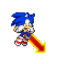 Sonic Diagonal1.ani HD version