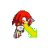 Knuckles Diagonal1.ani Preview