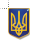 Ukraine Shield with Trident.cur