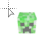 Minecraft Creeper Head.ani Preview