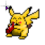 Ketchup Pikachu Pixel Art.cur HD version