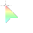 pastel rainbow glass cursor.cur Preview