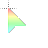 pastel rainbow glass cursor.cur