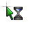 EditGrnArro+hourglass.cur Preview
