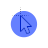 my blue cursor.cur