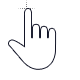 middle finger.ani 200% version