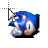 Sonic Handwriting.cur Preview