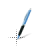Blue Pen.cur Preview