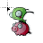 Gir Flying on Piggy!.cur