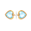 Horizontal crystal hearts.ani HD version