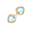 Diagonal 2 crystal hearts.ani HD version