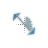 Snow Butterfly Diagonal 1.ani Preview