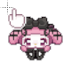 MyMelody_point.ani 200% version