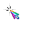 Rainbow Cursor - Link Select.cur Preview
