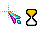 Rainbow Cursor - Working in background.ani Preview