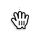 Mac OS Cursor in 24x24 size Move.cur Preview