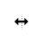 Mac OS Cursor in 24x24 size Horz.cur Preview