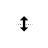 Mac OS Cursor in 24x24 size Vert.cur Preview