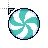 Spinning Peppermint Candy | Working in background (Green).ani Preview
