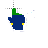 8-bit super Luigi link.cur Preview