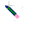 8-bit super Luigi handwriting.cur Preview