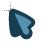 Tomatic_ArrowBlue.cur Preview