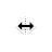 Horizontal Resize.cur Preview