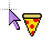 Purple Pizza.cur