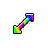 RainBow Diagonal Resize 2.ani Preview