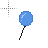 blue balloon.cur Preview