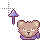 urso cursor selção alternativa.cur Preview