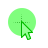 Green Transparent Circle.cur