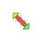 Diagonal1-RWColors.cur Preview