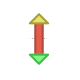 Vertical-RWColors.cur 200% version