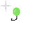 green balloon.cur Preview