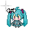 Horizontal Resize MIKU.ani Preview