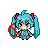 Unavailable MIKU.cur Preview