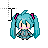 Text Select MIKU .ani Preview